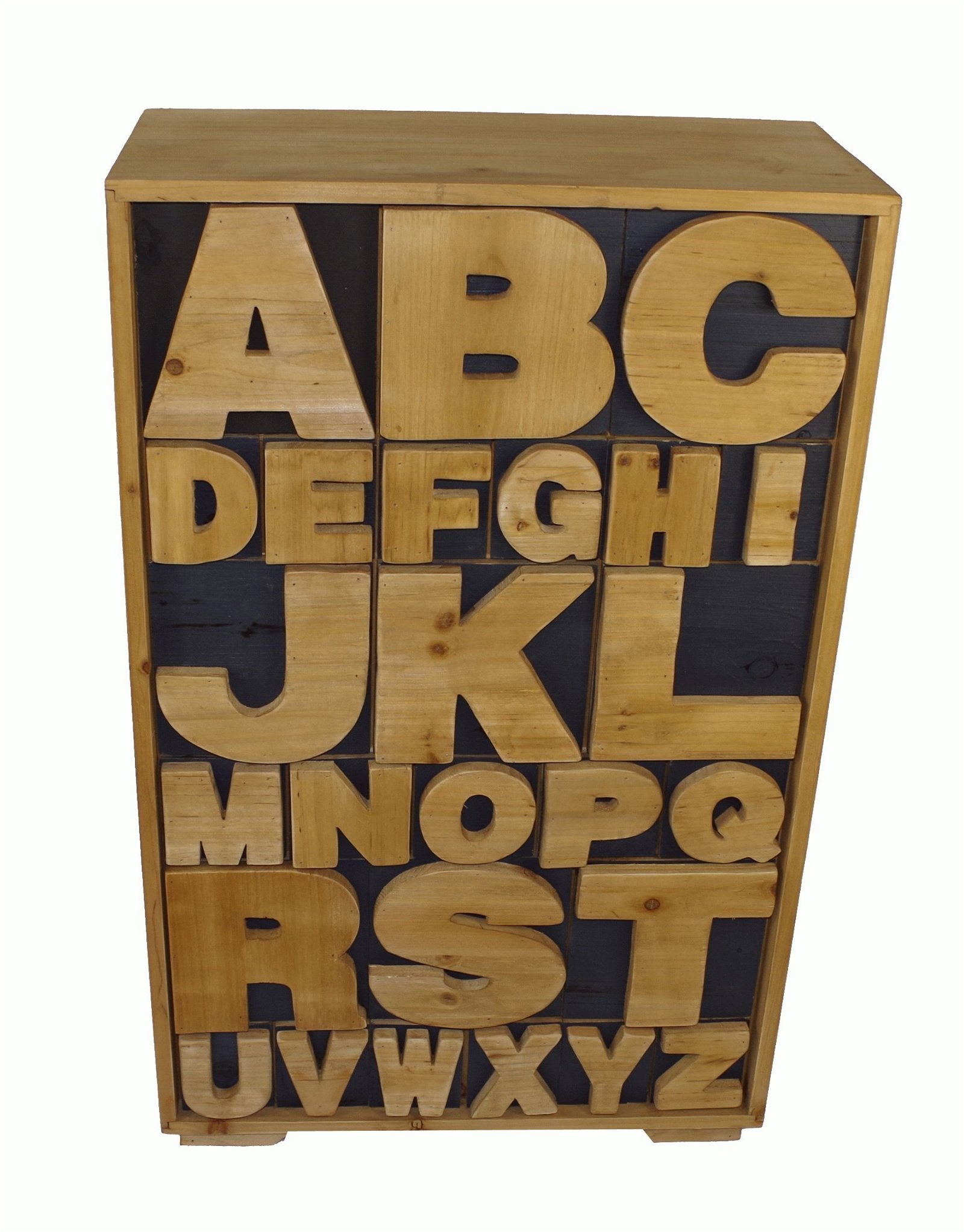 Alphabet Cabinet 54 x 26 x 89cm