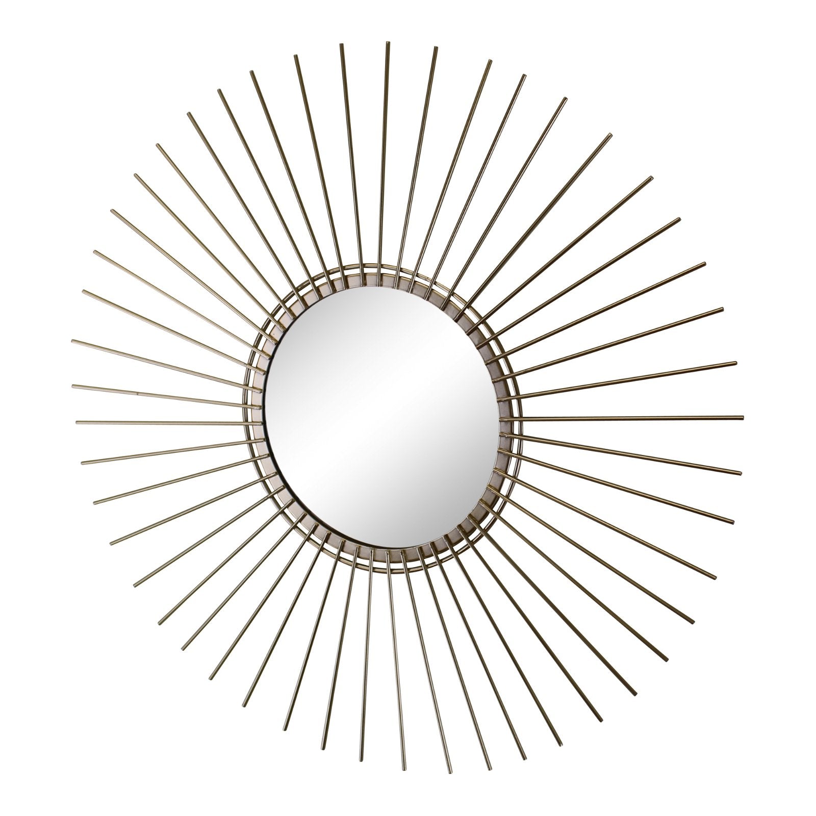 Gold Wire Sunburst Accent Mirror