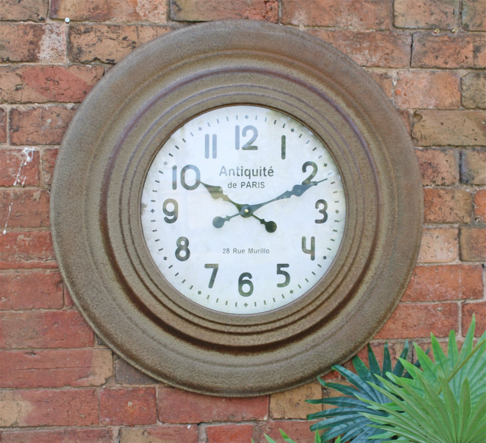Large Rustic Clock 75cm
