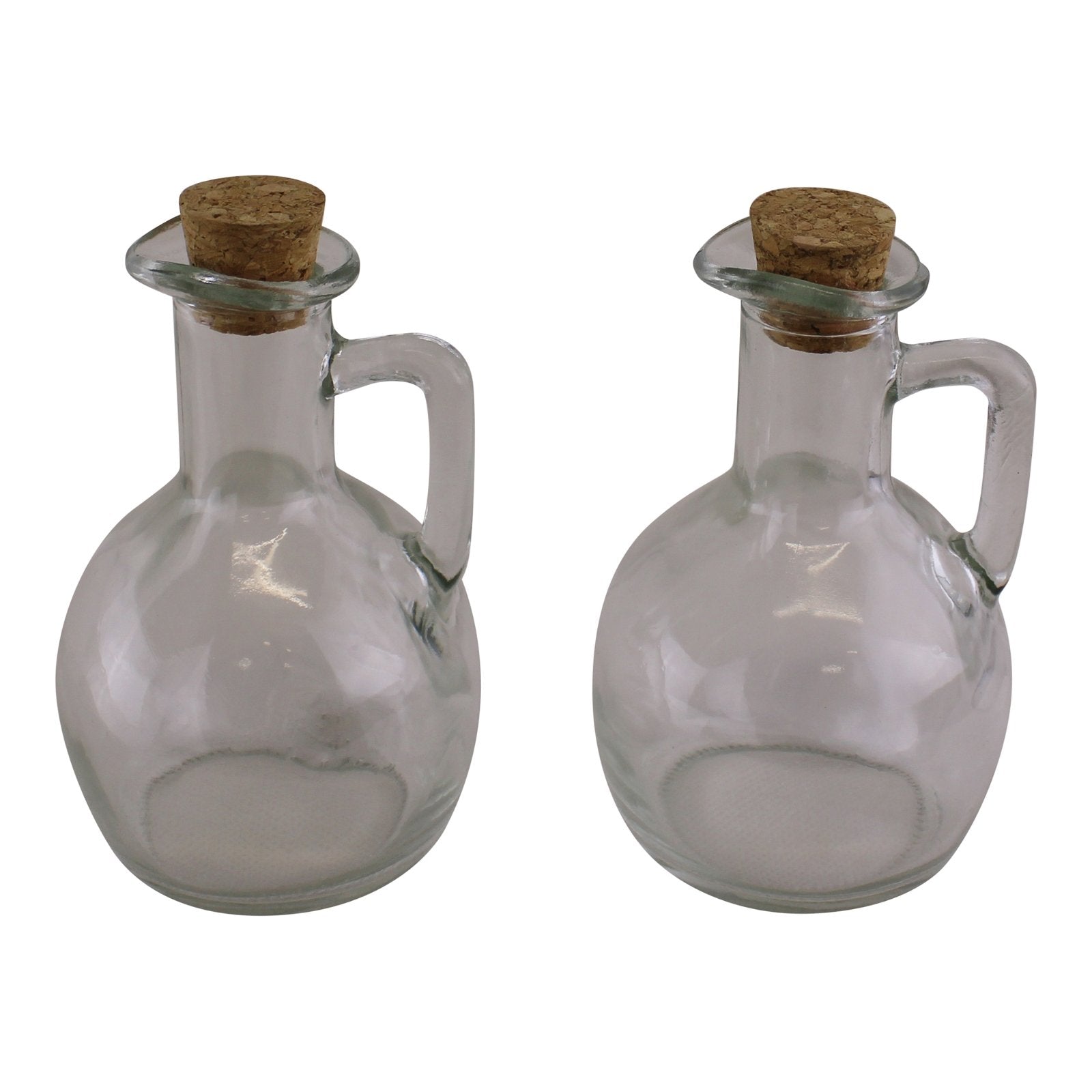 Heart Of The Home Set Of 2 Oil & Vinegar Glass Bottles