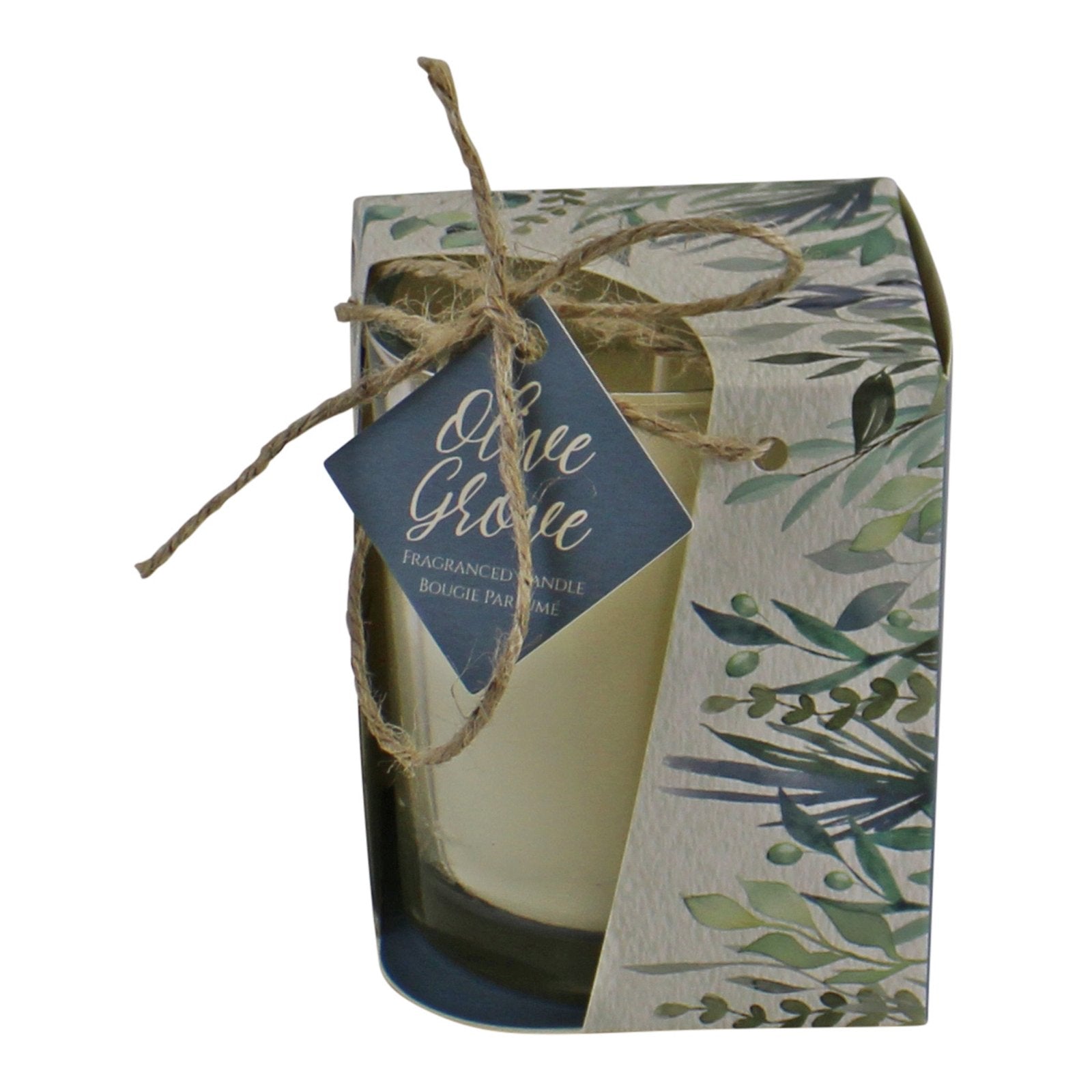 Olive Grove Fragranced Candle In Gift Box