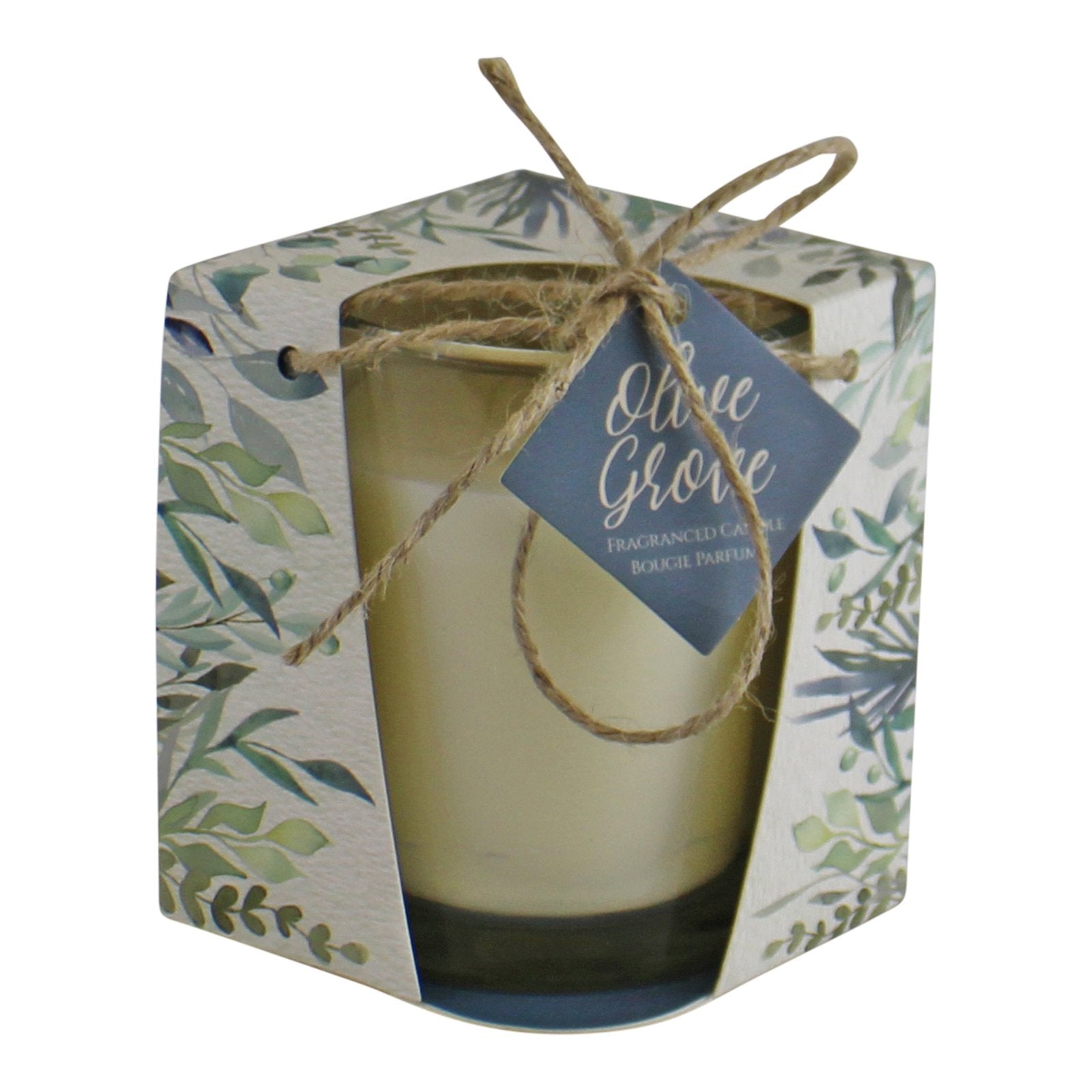Olive Grove Fragranced Candle In Gift Box