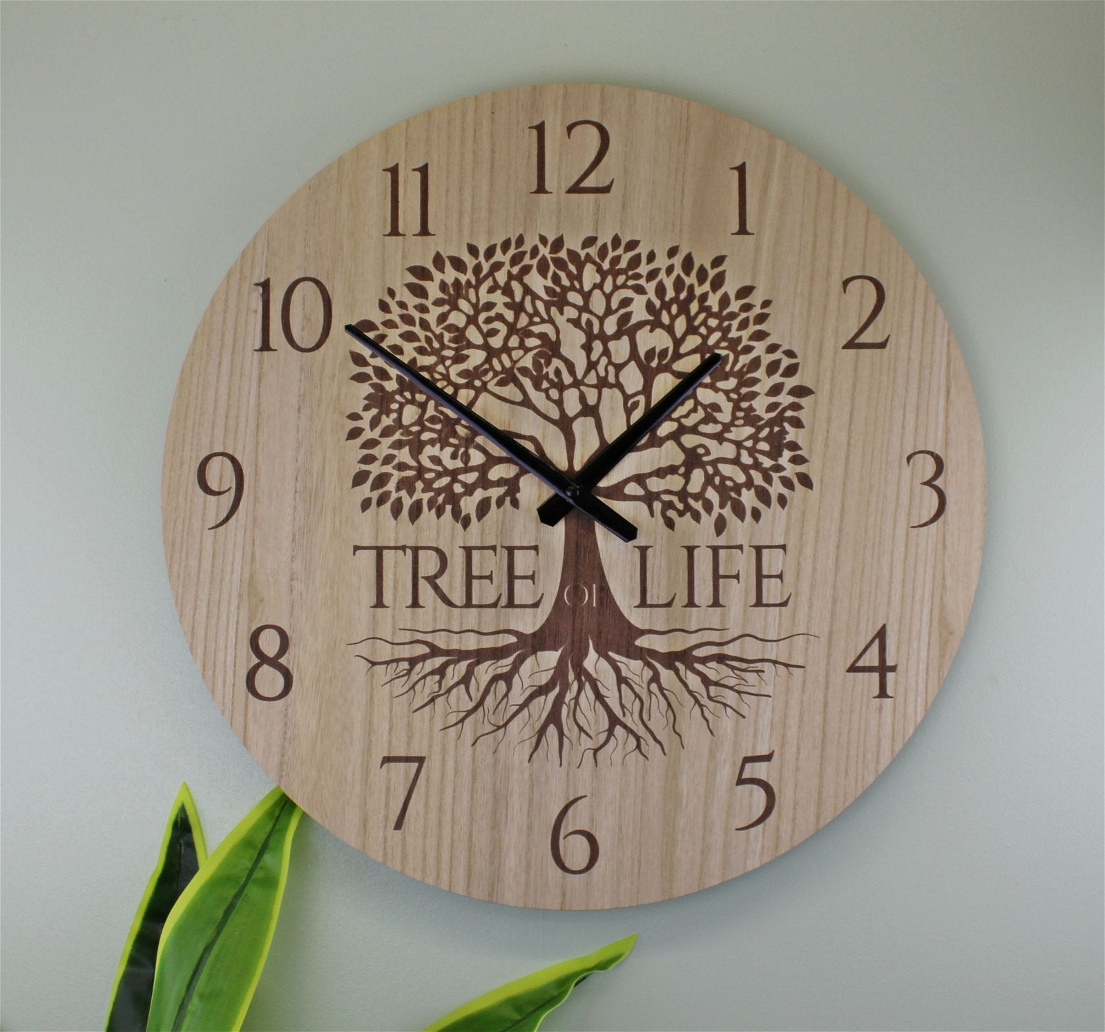 Large Tree Of Life Clock, 50cm