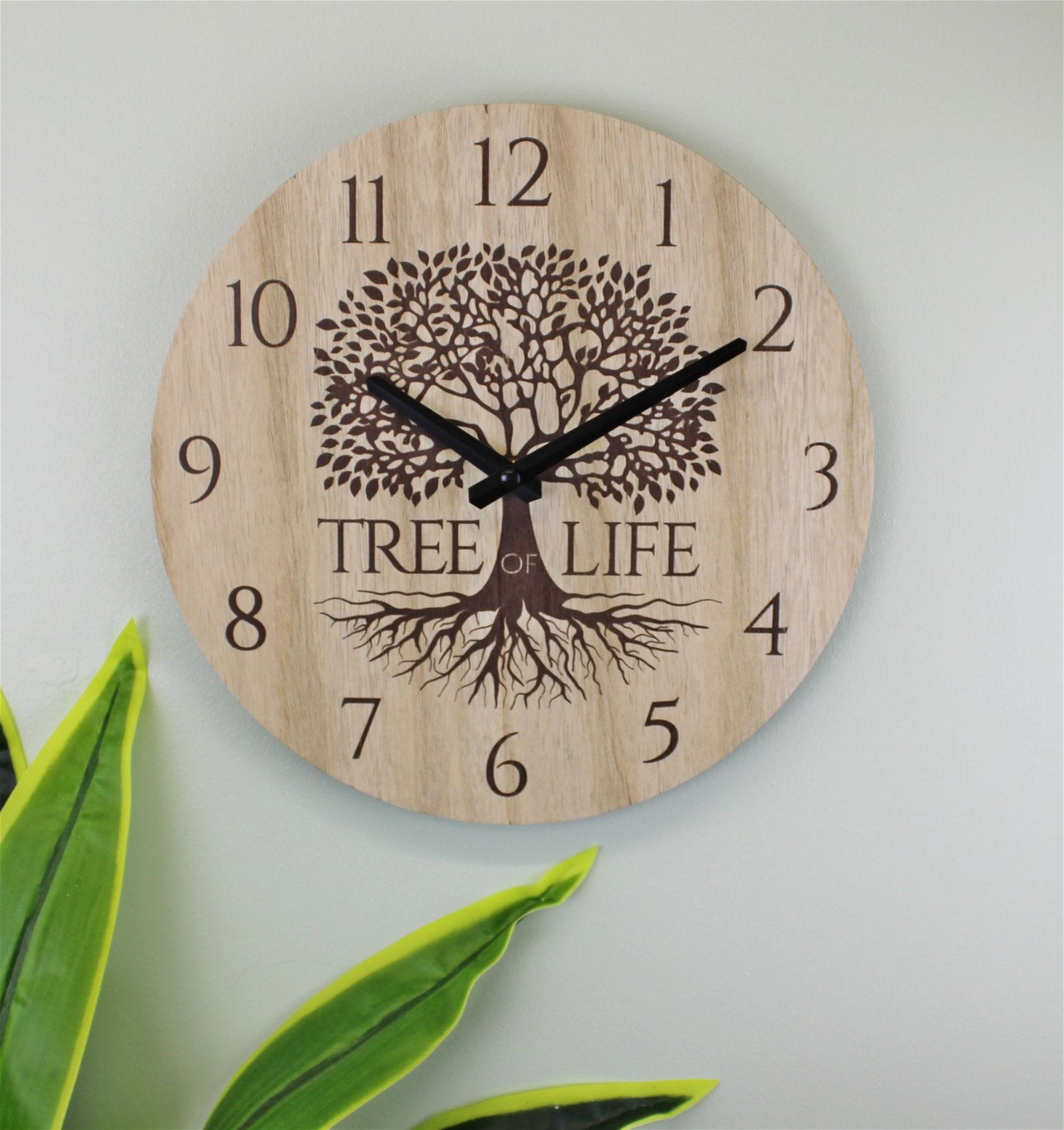Small Tree Of Life Clock, 30cm.
