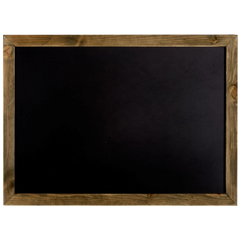 Wooden Edge Blackboard 71 x 50 x 1 cm