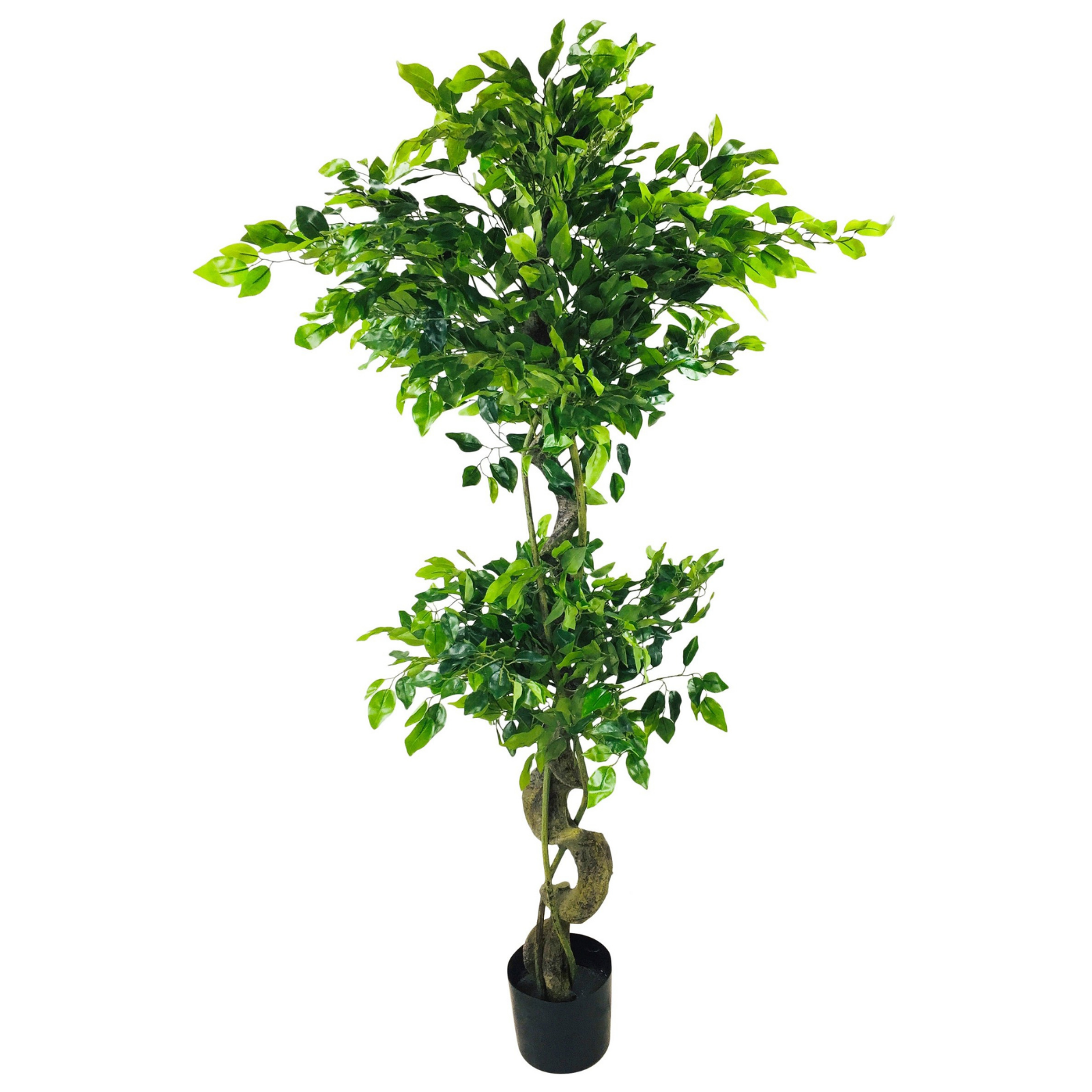 Artificial Ficus Tree With Twisted Trunk 145cm
