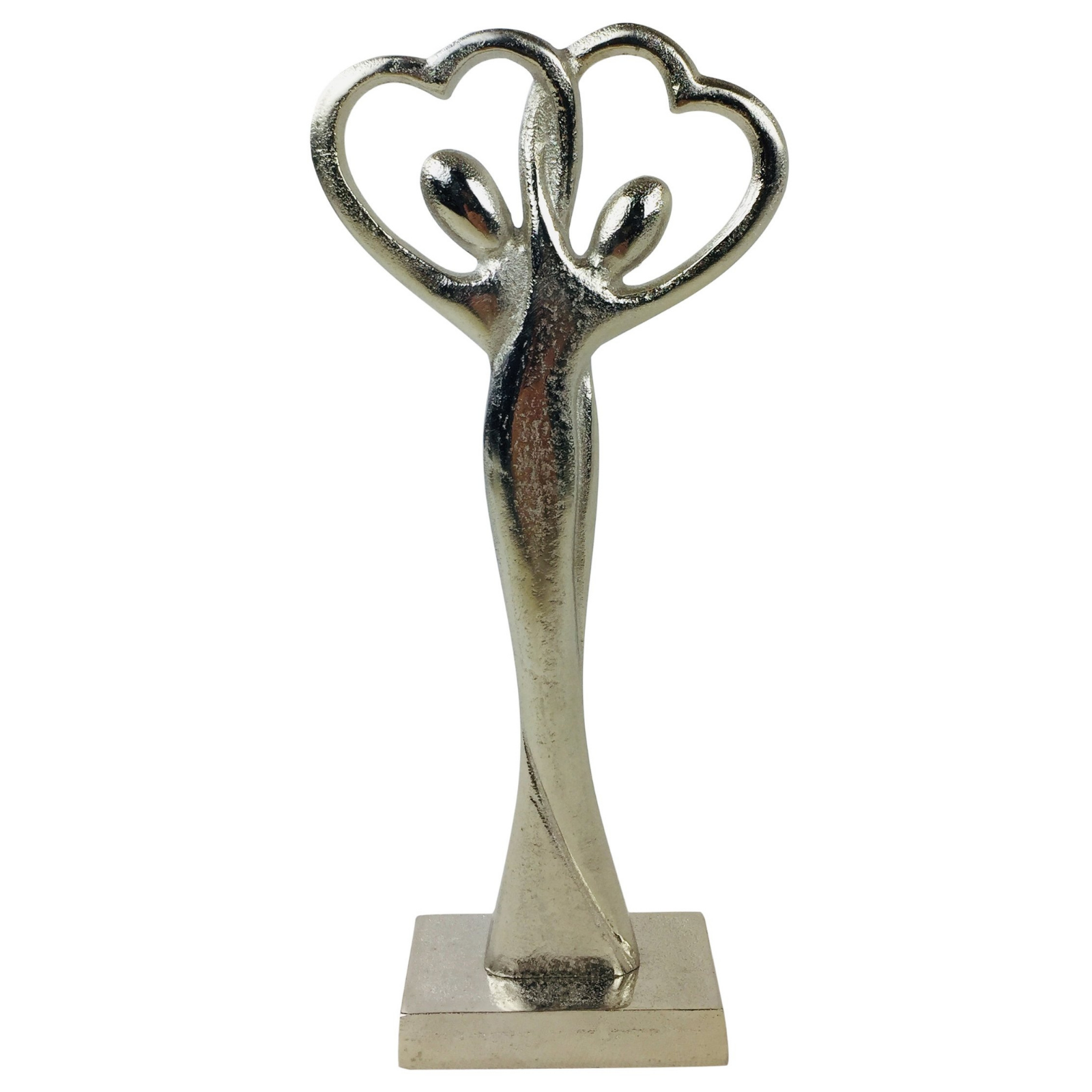 Entwined Couple Silver Straight Figures