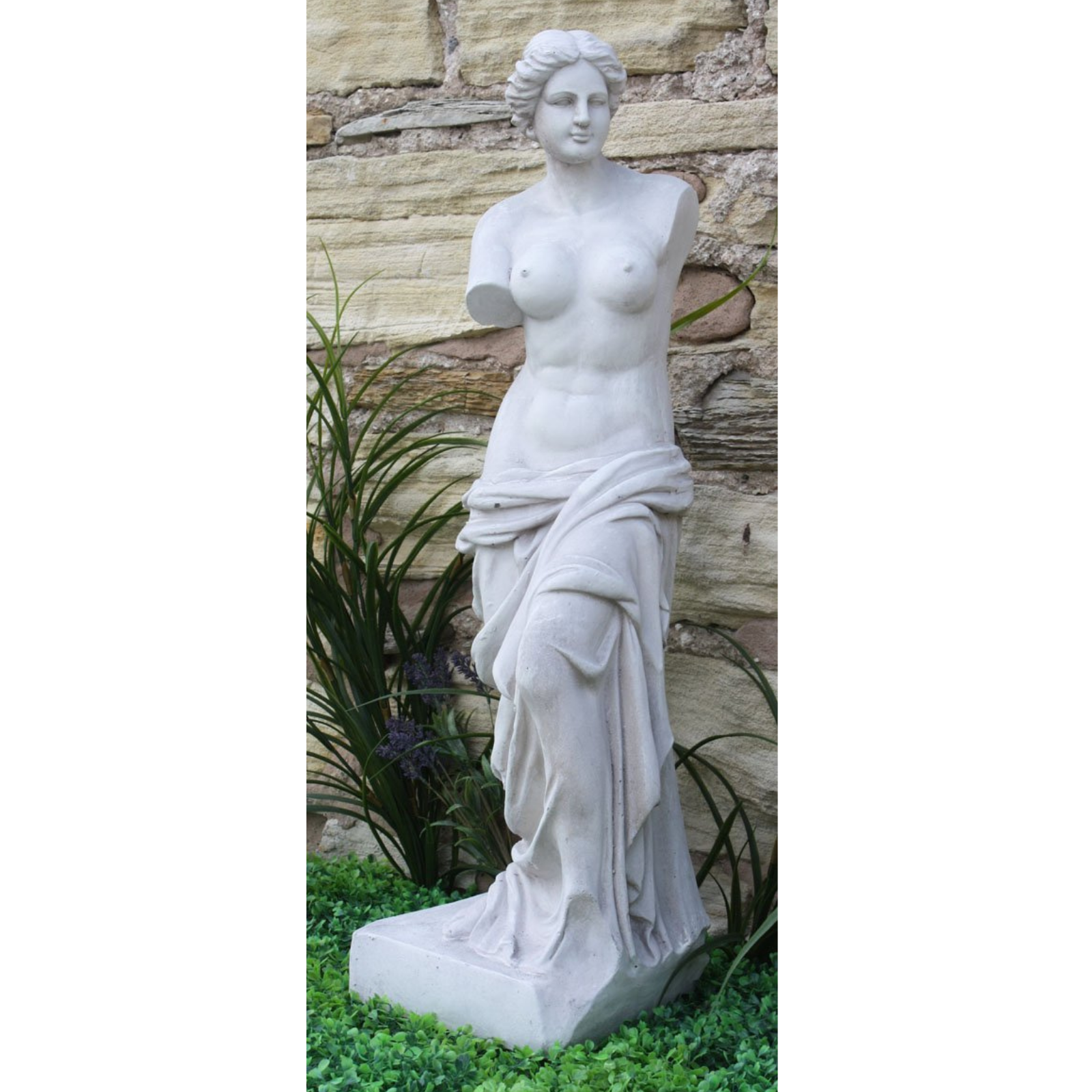 Stone Effect Lady Figure Venus